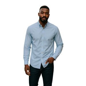 JF Ferrar Strech Slim Fit Long Sleeve Button Down Shirt XL